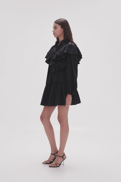 Women Dahlia Flounce Mini Dress | Aje