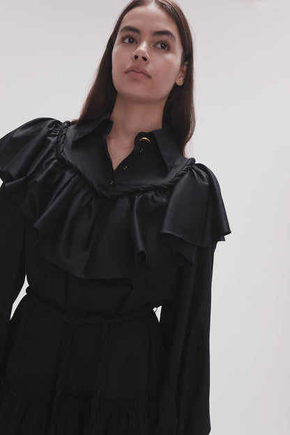 Women Dahlia Flounce Mini Dress | Aje