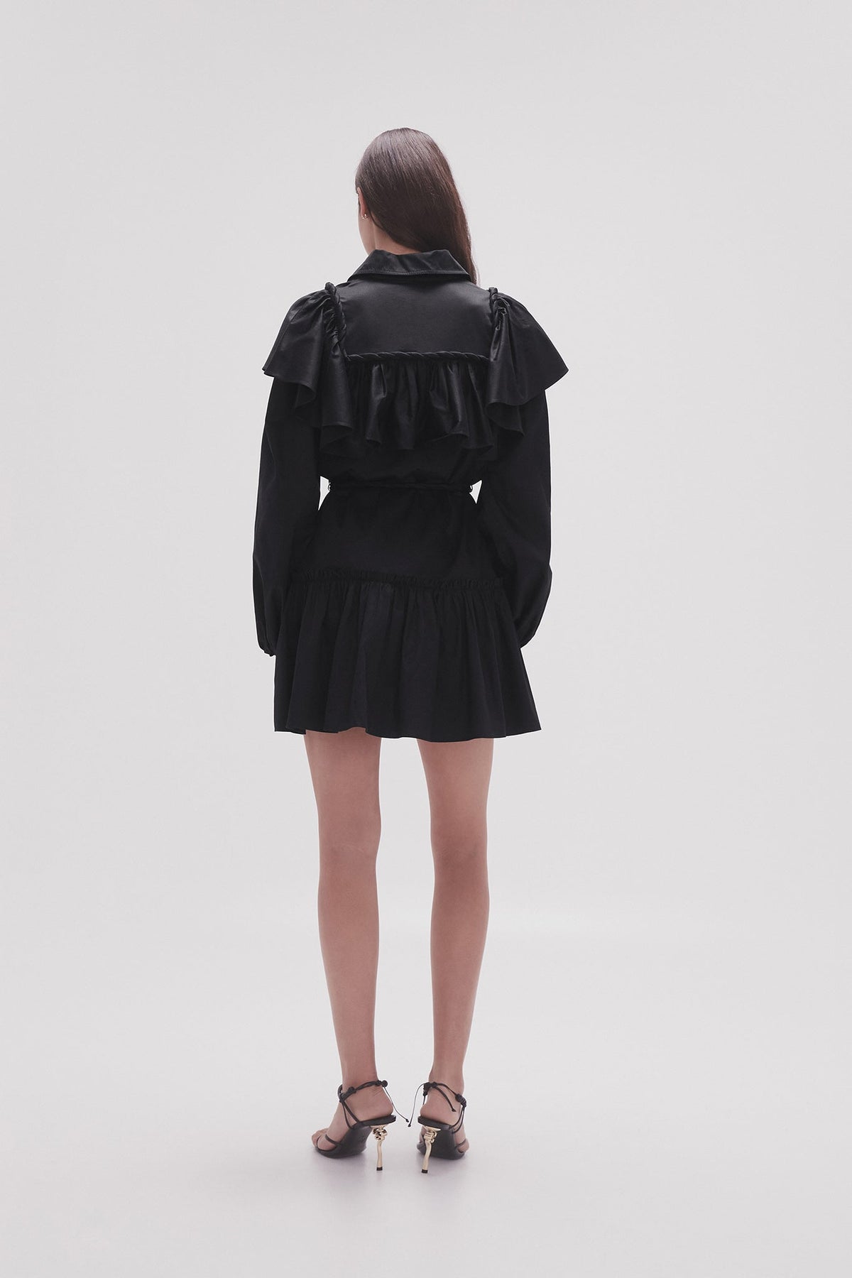 Women Dahlia Flounce Mini Dress | Aje