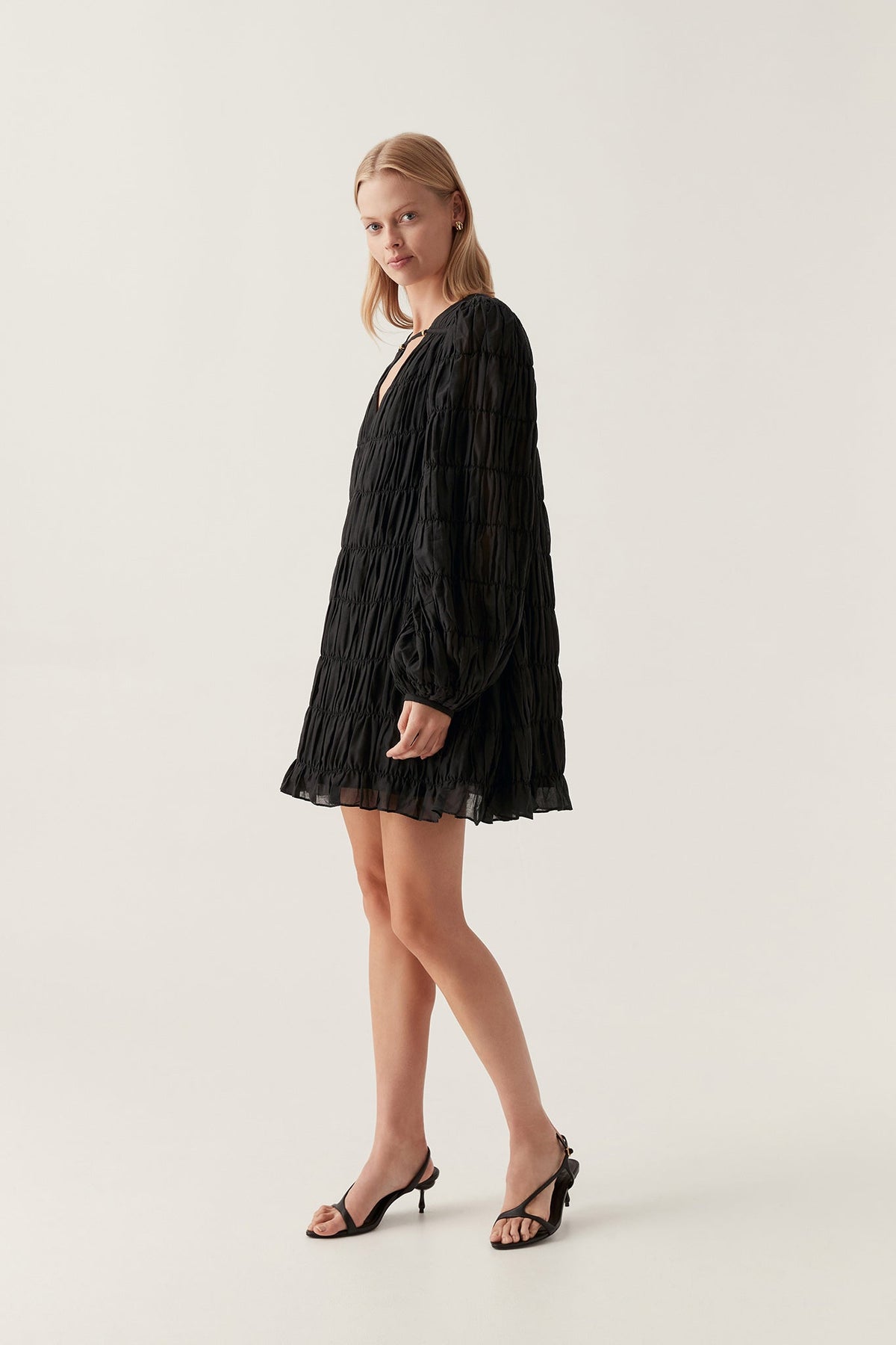 Women Evelina Ruched Mini Dress | Aje