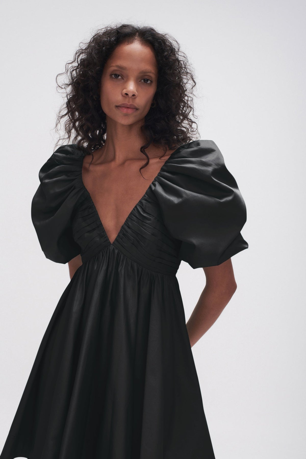 Women Gabrielle Plunge Mini Dress | Aje