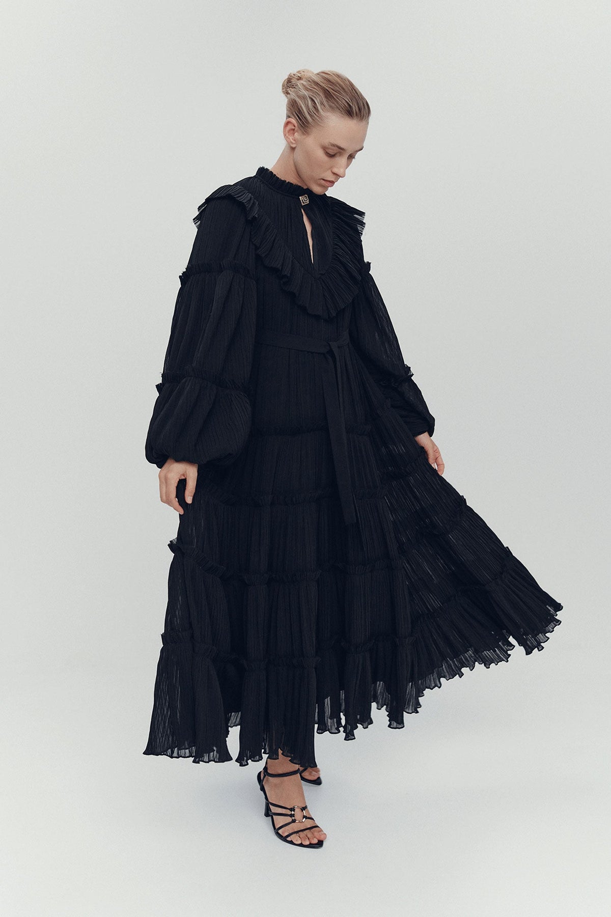 Women Robyn Tiered Midi Dress | Aje