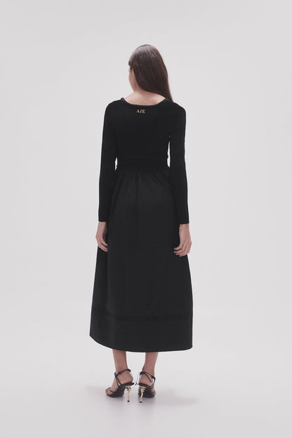 Women Audrey Knit Midi Dress | Aje