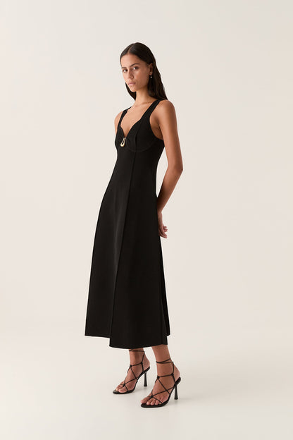 Women Marisole Knit Midi Dress | Aje