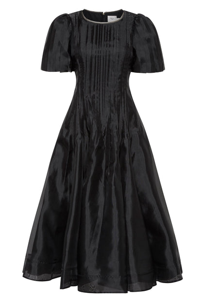Women Nova Pleated Midi Dress | Aje