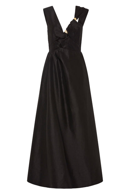 Women Electra Scrunch Midi Dress | Aje