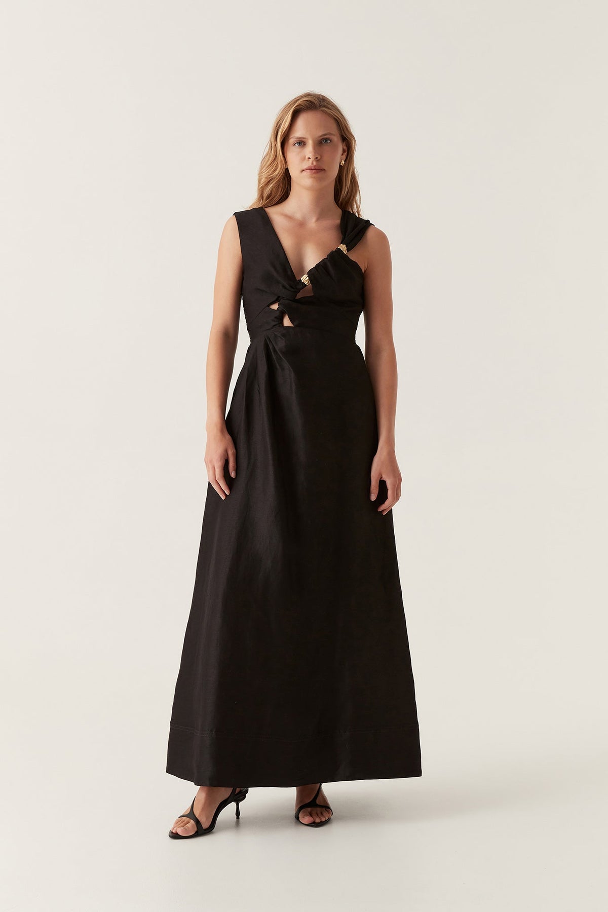 Women Electra Scrunch Midi Dress | Aje
