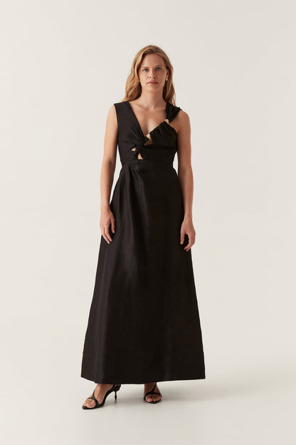 Women Electra Scrunch Midi Dress | Aje