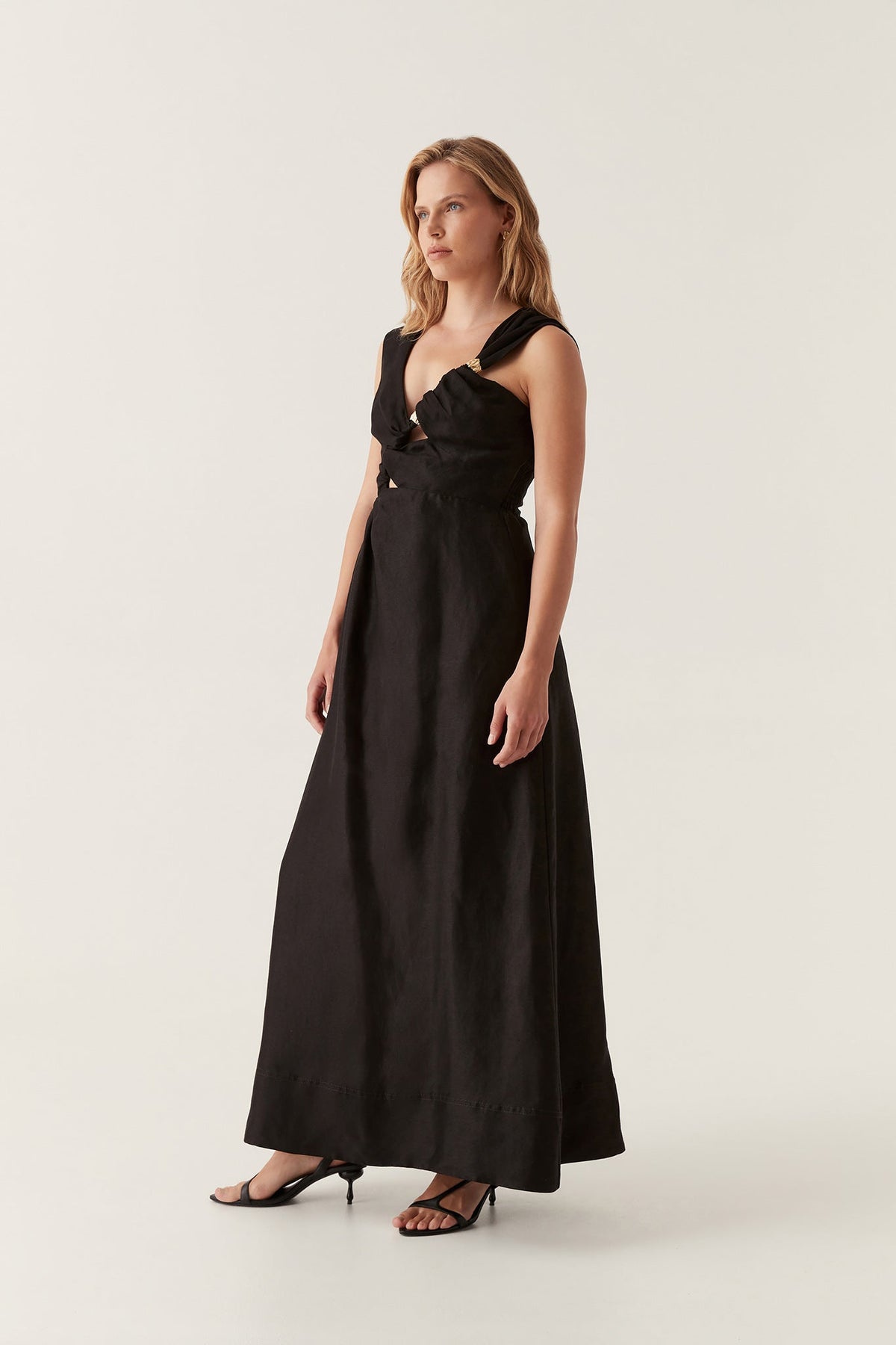 Women Electra Scrunch Midi Dress | Aje