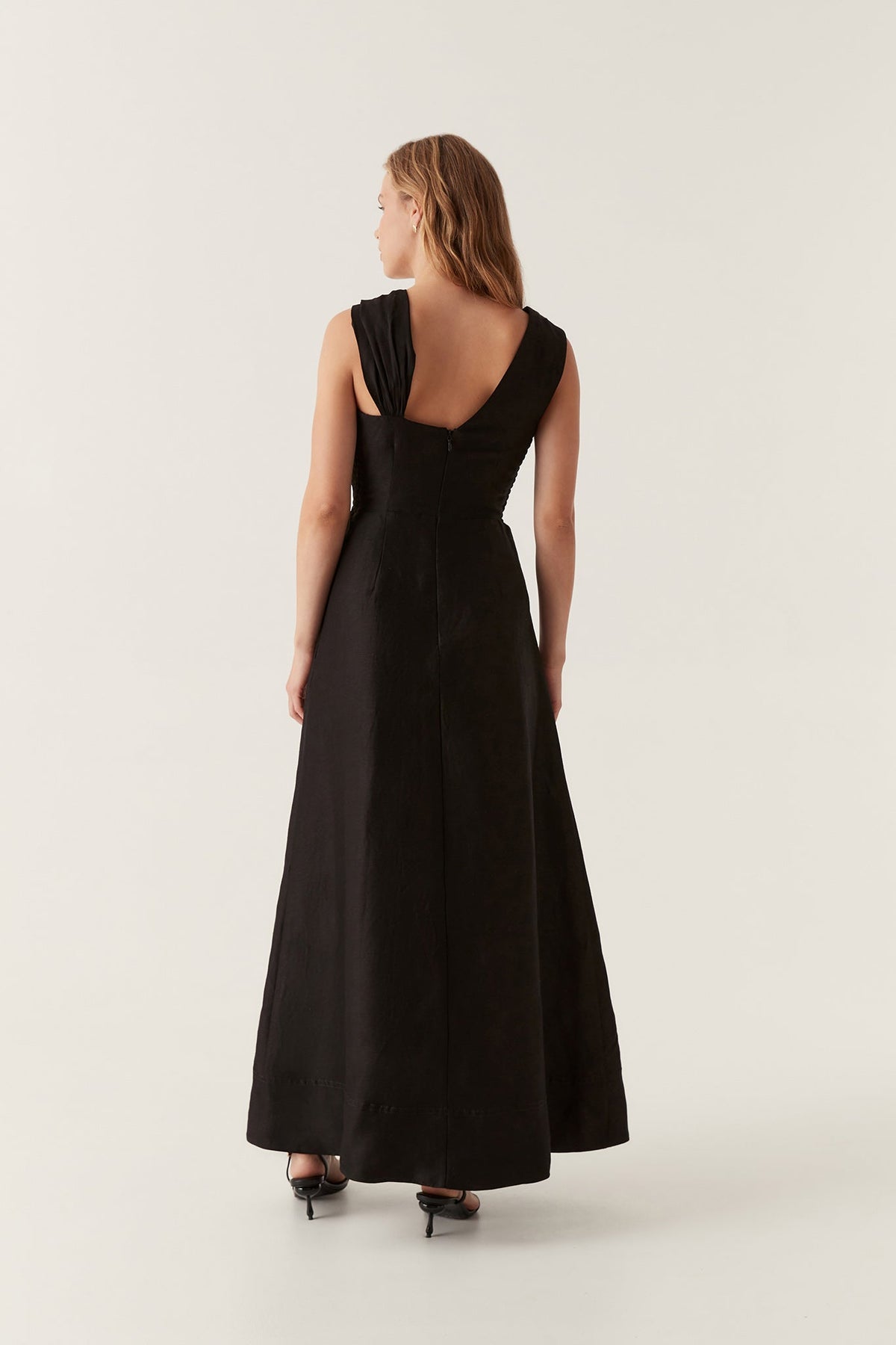 Women Electra Scrunch Midi Dress | Aje