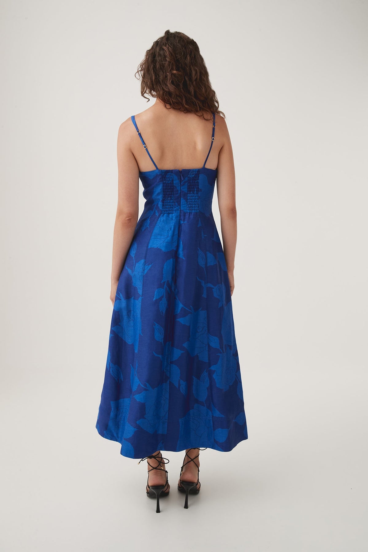 Women Belonging Flared Midi Dress | Aje