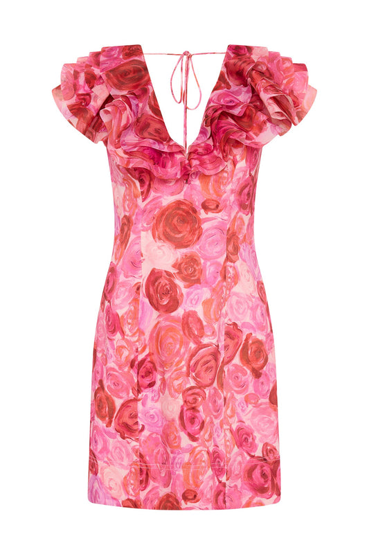 Women Charmed Plunge Mini Dress | Aje