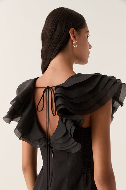 Women Charmed Plunge Mini Dress | Aje