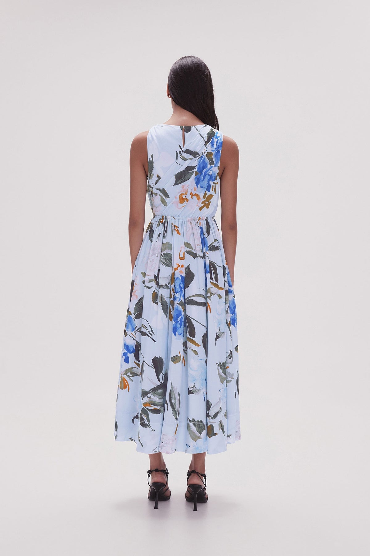 Women Abbey Twisted Midi Dress | Aje