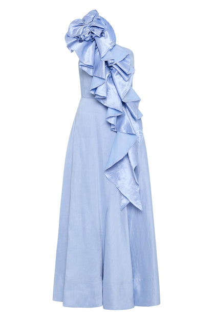 Women Adelia Ruffle Midi Dress | Aje