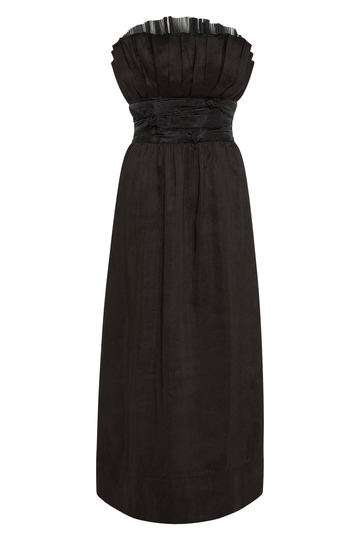 Women Whisper Knot Waist Midi Dress | Aje