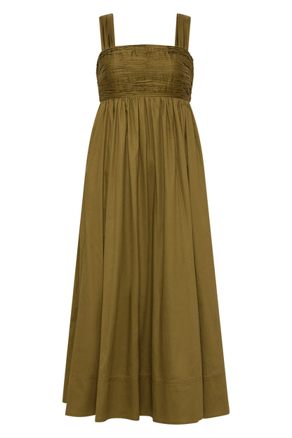 Women Nova Tie Back Midi Dress | Aje