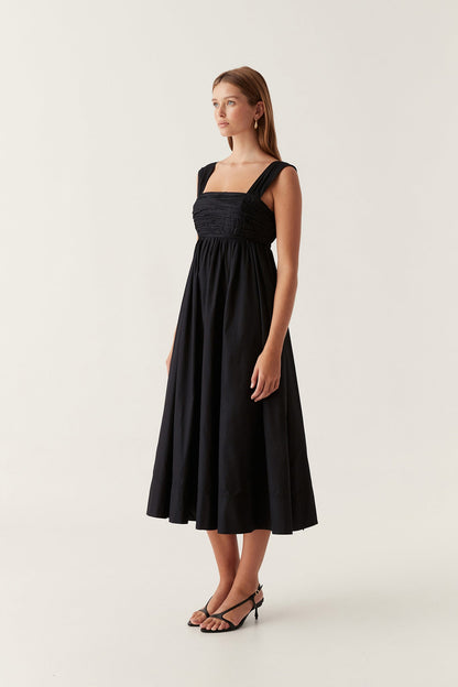 Women Nova Tie Back Midi Dress | Aje