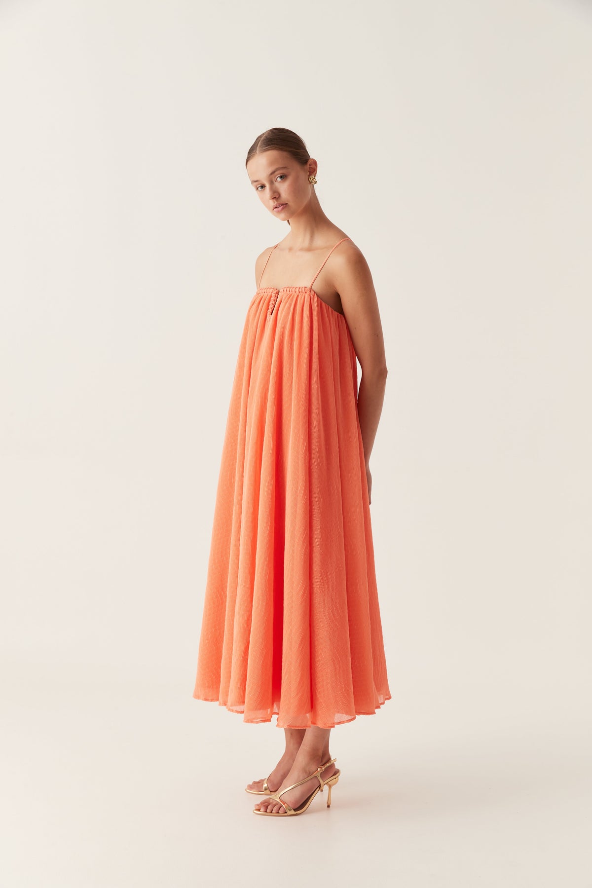 Women Filigree Sweetheart Midi Dress | Aje