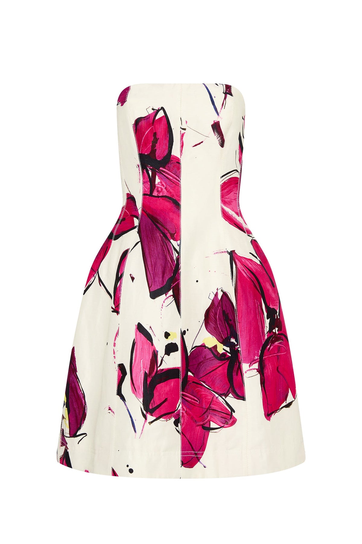 Women Baret Strapless Mini Dress | Aje