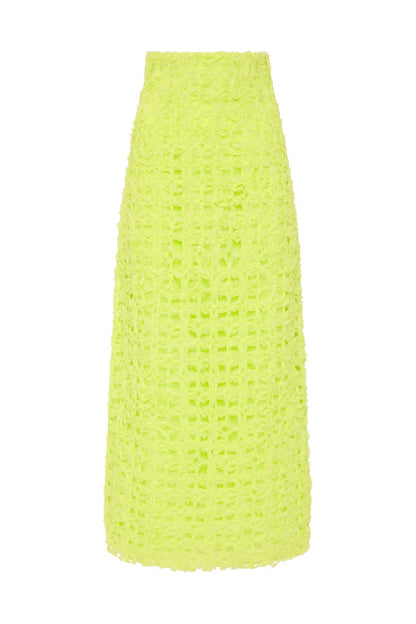 Women Quintette Textured Midi Skirt | Aje