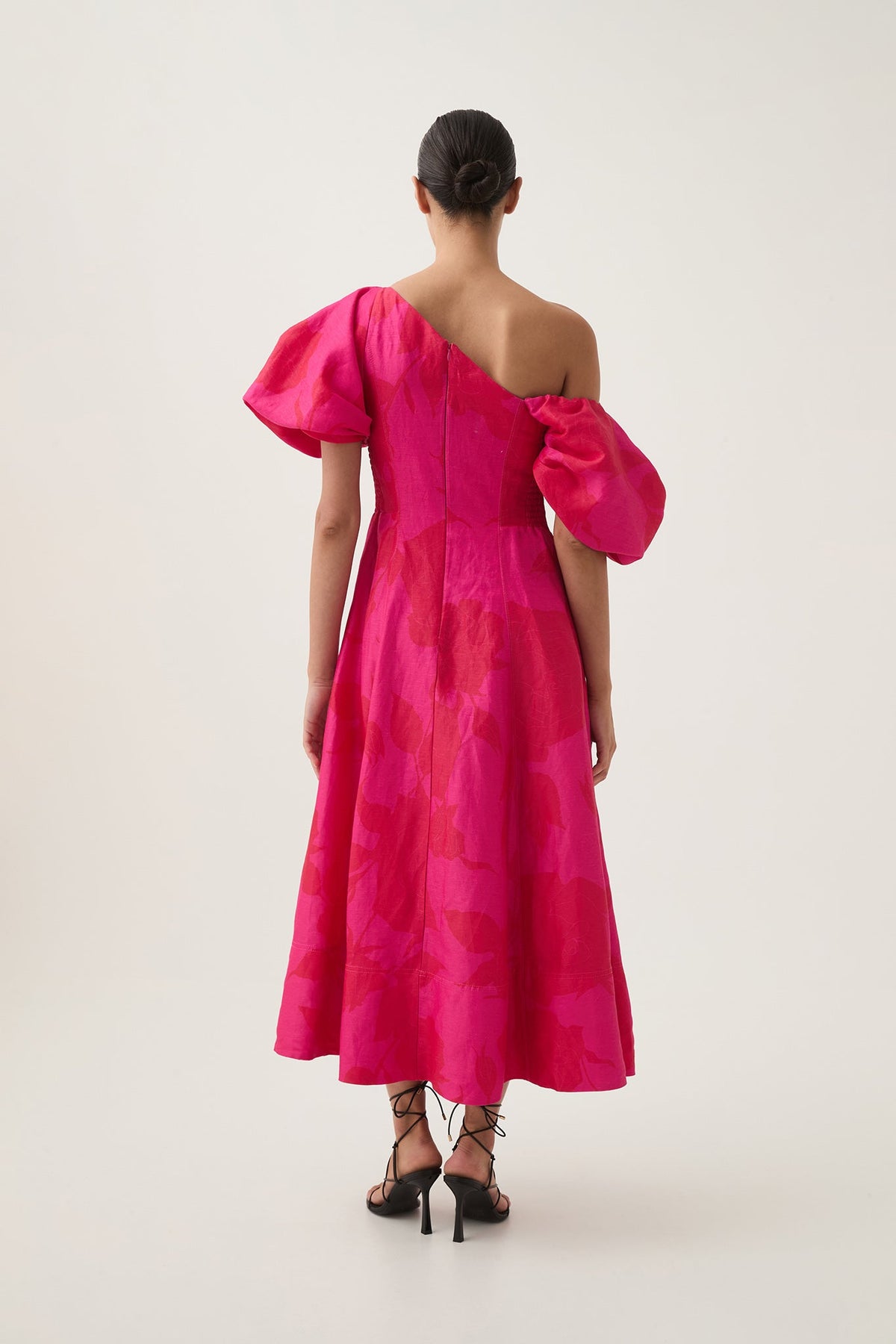 Women Arista Tulip Sleeve Midi Dress | Aje