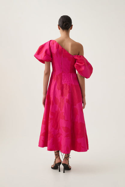Women Arista Tulip Sleeve Midi Dress | Aje