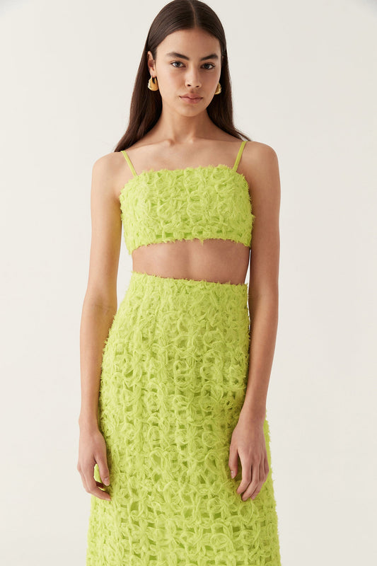 Women Quintette Textured Bralette | Aje
