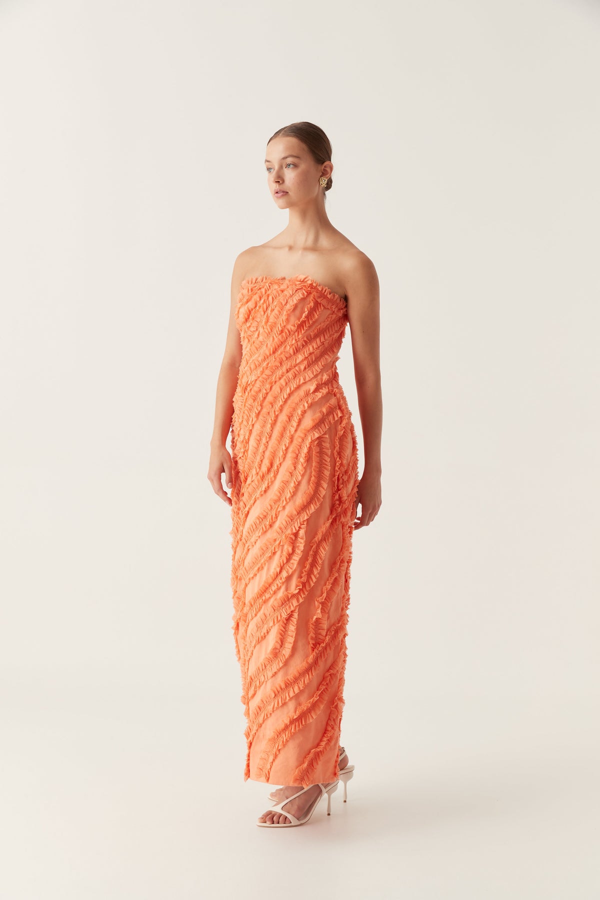 Women Terrene Frill Maxi Dress | Aje