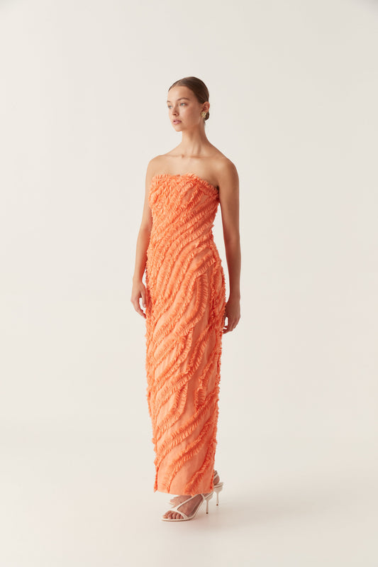 Women Terrene Frill Maxi Dress | Aje