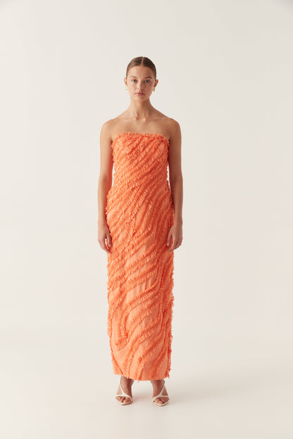 Women Terrene Frill Maxi Dress | Aje