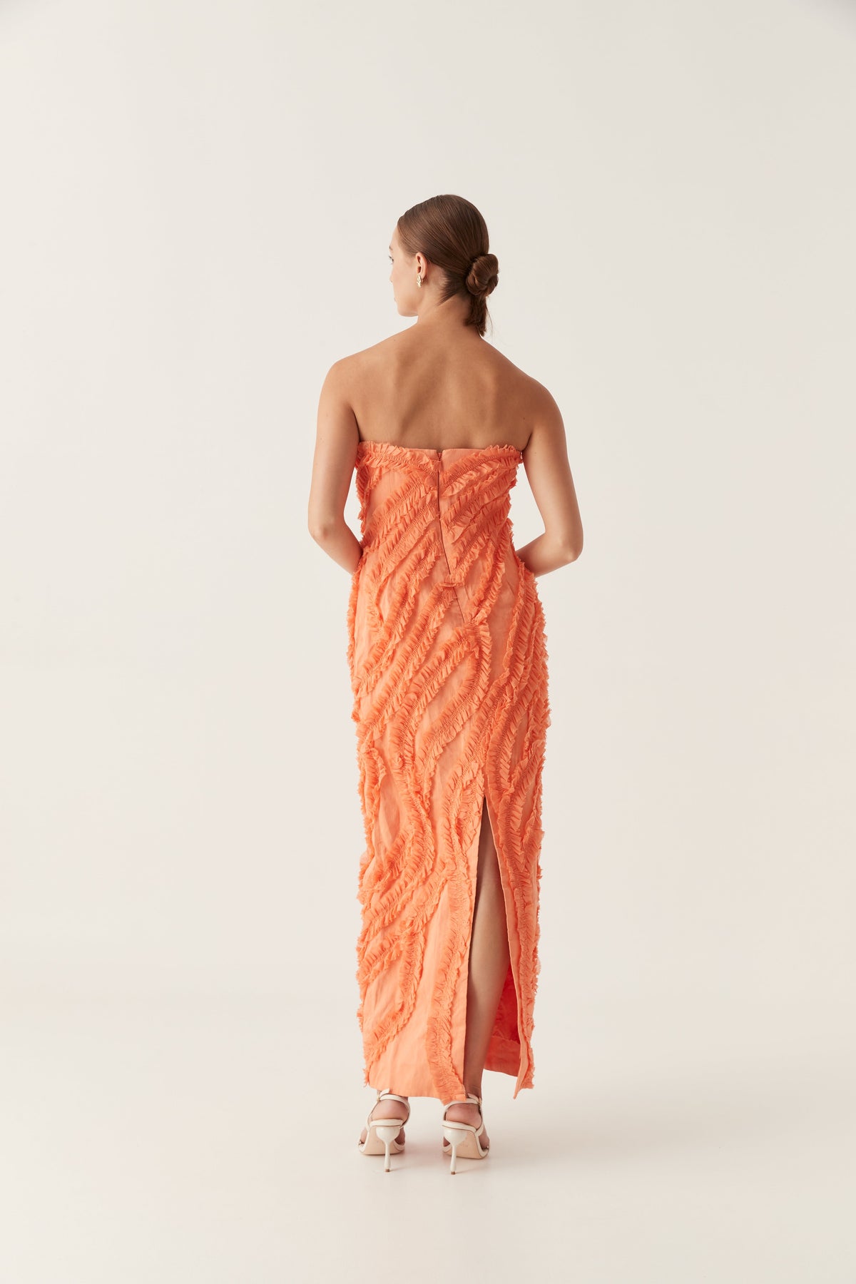 Women Terrene Frill Maxi Dress | Aje