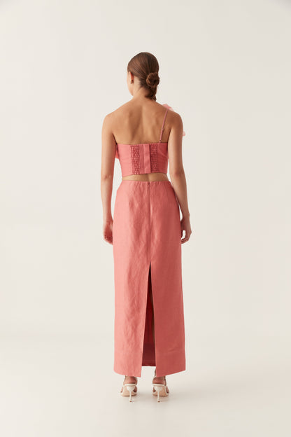 Women Mary Column Maxi Skirt | Aje
